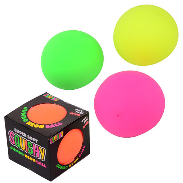 Squishy Jumbo Neon Ball